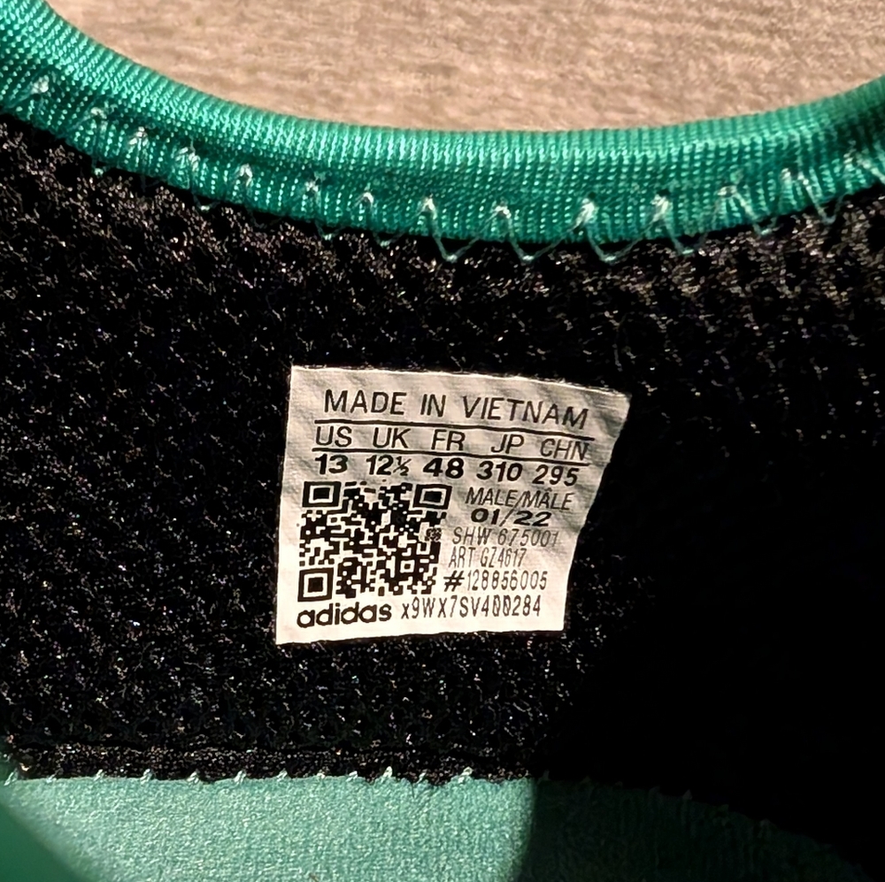 Adidas NMD_R1 TR Gray Teal Trail Running Shoes - Picture 8 of 9